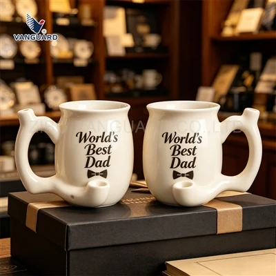 Canllaw Rhodd Mug Ceramig Sul y Tadau